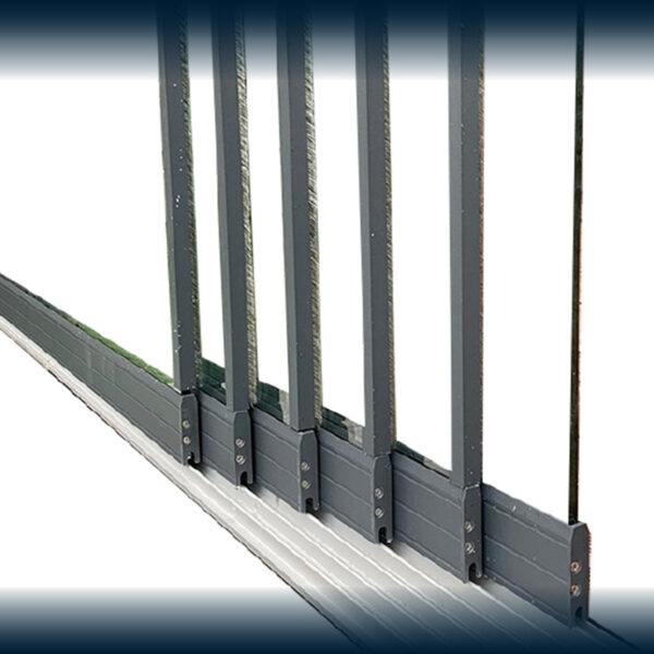 6-teilige Glasschiebetür (Klarglas) – Bild 2