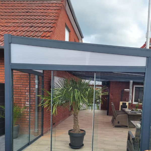 Polycarbonat-Keilfenster 450 cm (Opal) – Selbstbausatz – Bild 2