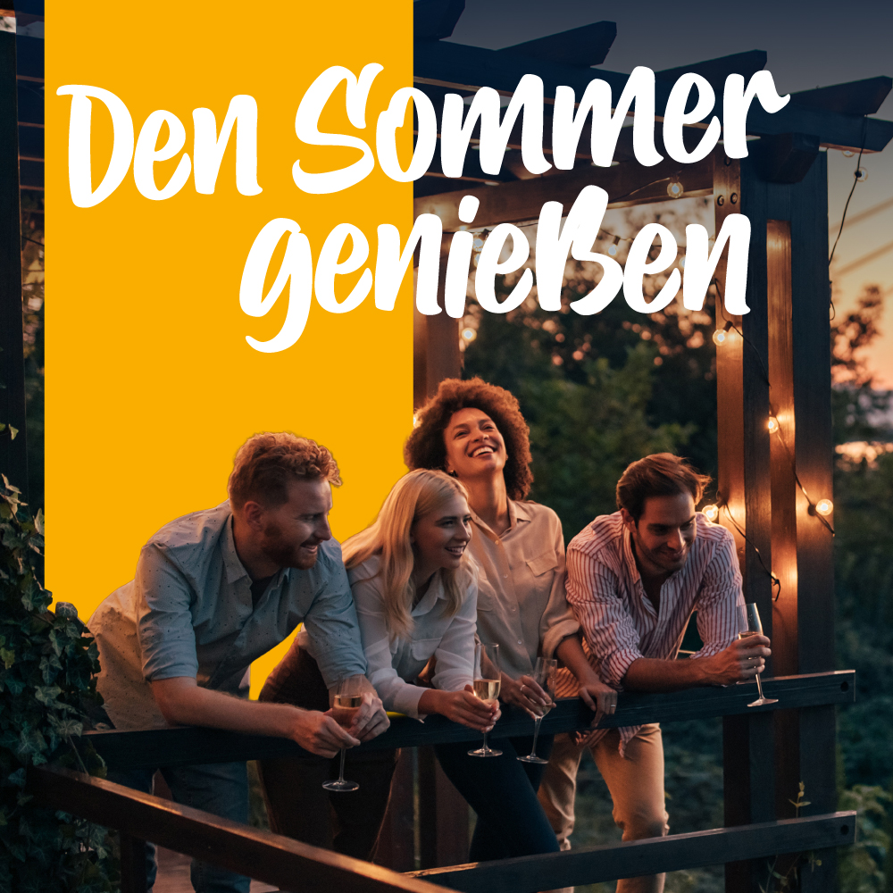 Mit einem Terrassendach den Sommer genießen. Terrassendächer Thiele